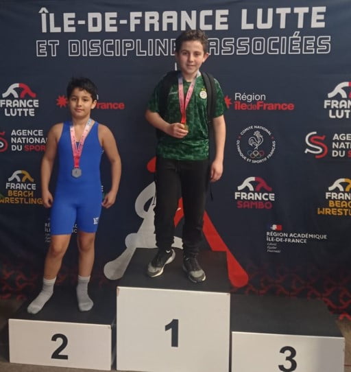 Championnats d'Ile de France : 2 lutteurs sur le podium ! 2