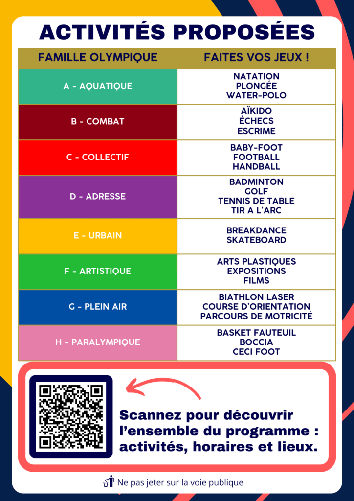 Venez vivre les Jeux... retrouvez-nous au complexe Colette Besson ! 9