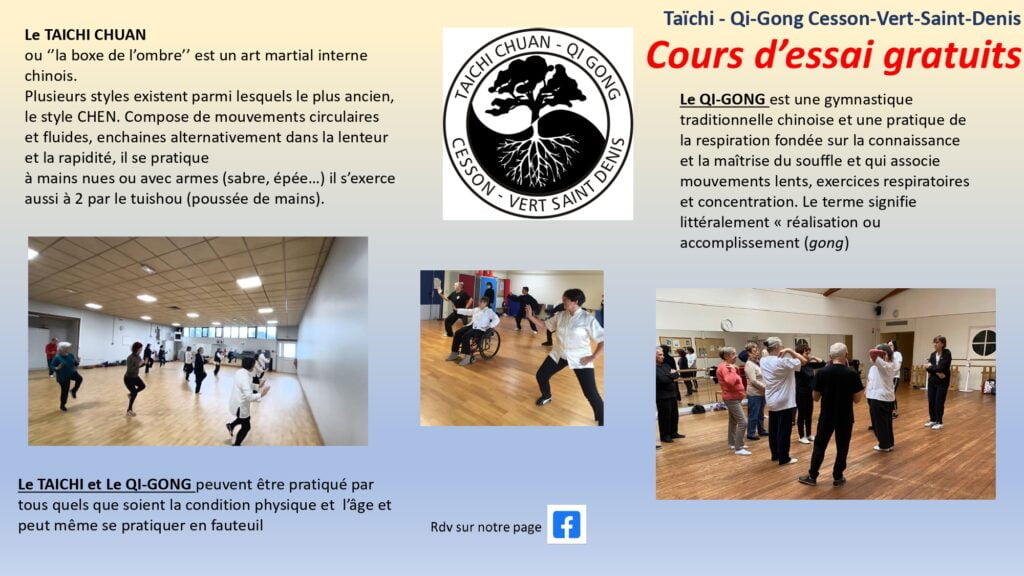 Cours d'essai gratuits : venez pratiquer le Taï Chi Chuan ou le Qi Gong ! 5