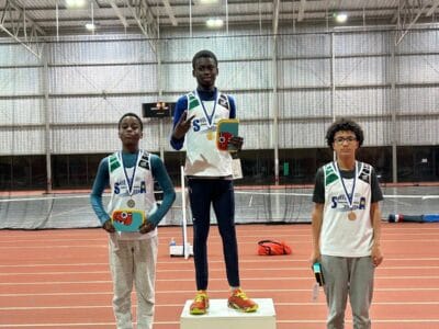 Championnats en salle, Triathlons : SSA brille sur les podiums. 95