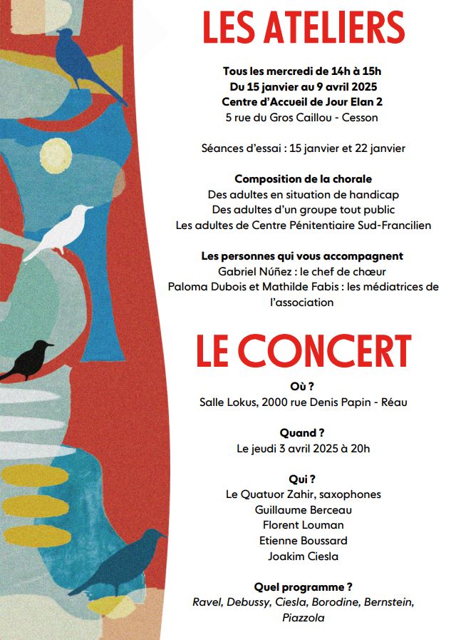 Appel à participation : Chorale éphémère à Cesson et Réau ! 2