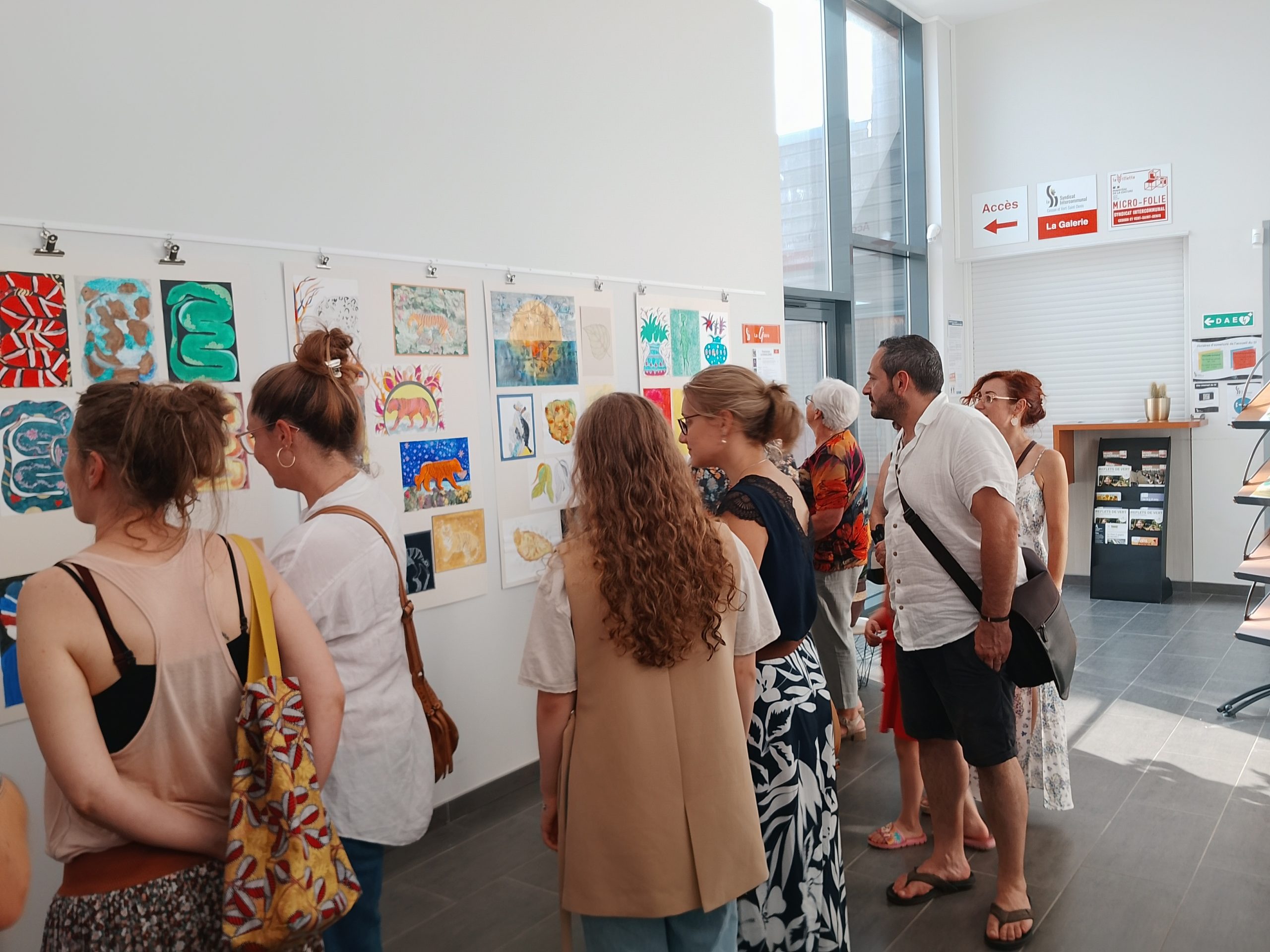 Jeunes talents à ciel ouvert : Exposition de l'école d'arts plastiques 4