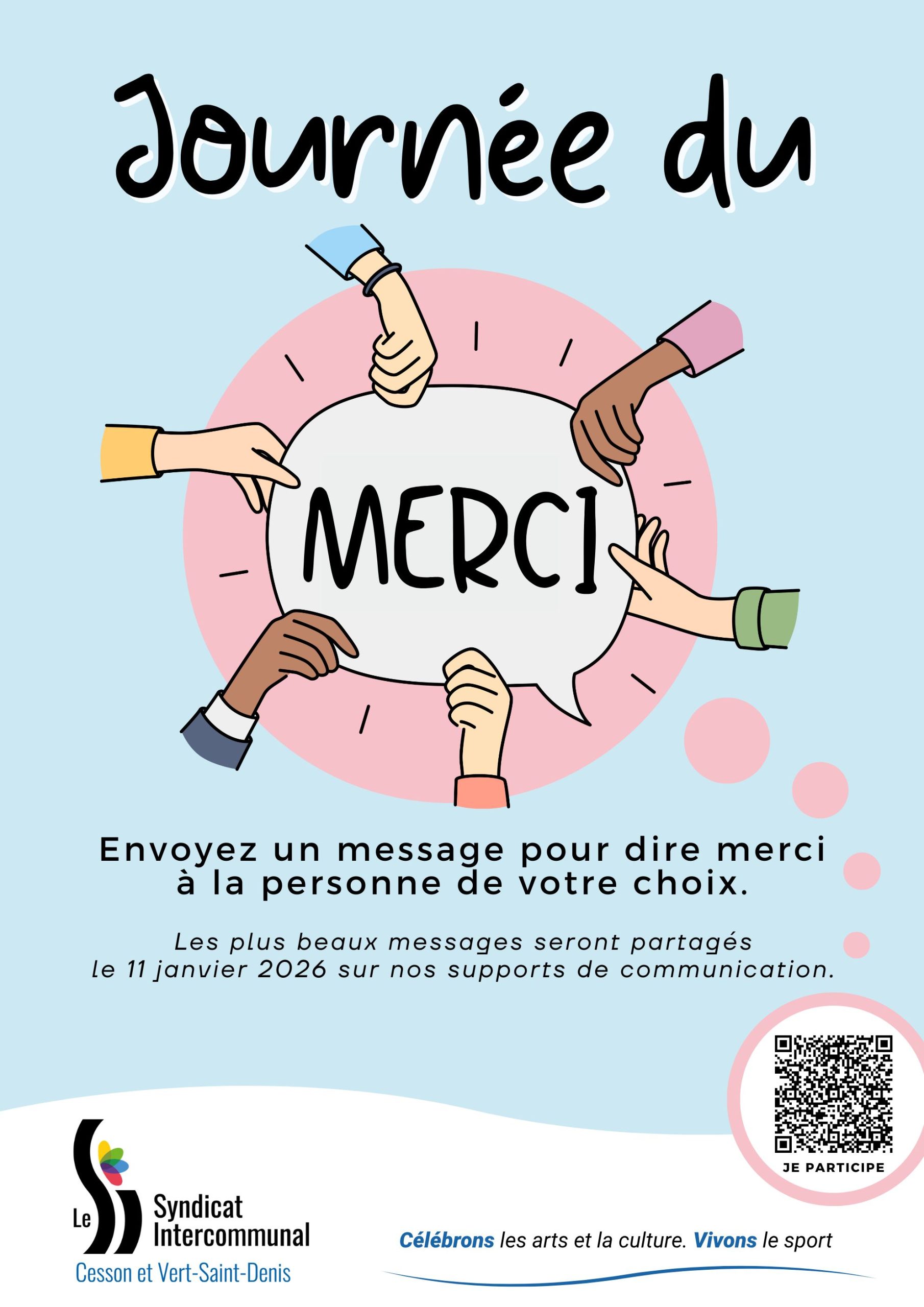 Journée du Merci – Dimanche 11 janvier 2