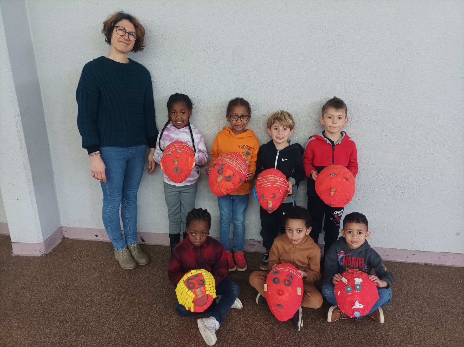 Les élèves de grande section dévoilent leurs créations en arts plastiques 5