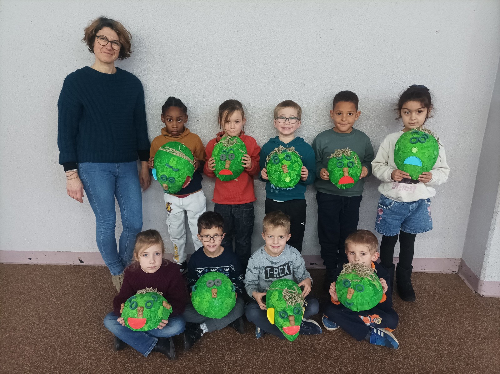 Les élèves de grande section dévoilent leurs créations en arts plastiques 3