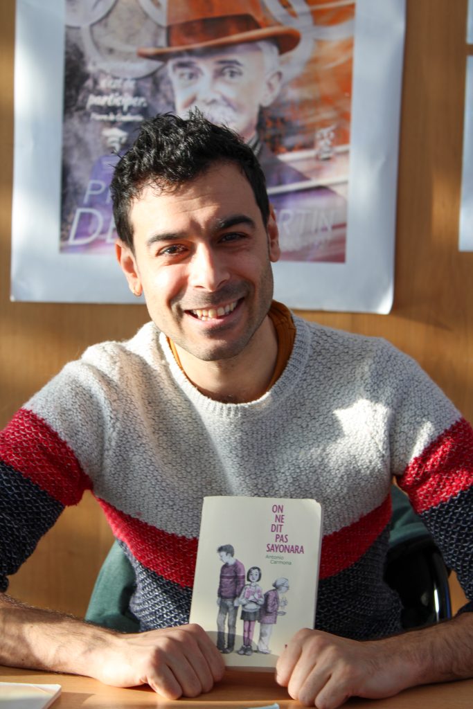 Prix Aliénor : Les jeunes lecteurs à la découverte d'Antonio Carmona et de "On ne dit pas Sayonara". 8