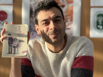 Prix Aliénor : Les jeunes lecteurs à la découverte d'Antonio Carmona et de "On ne dit pas Sayonara". 26