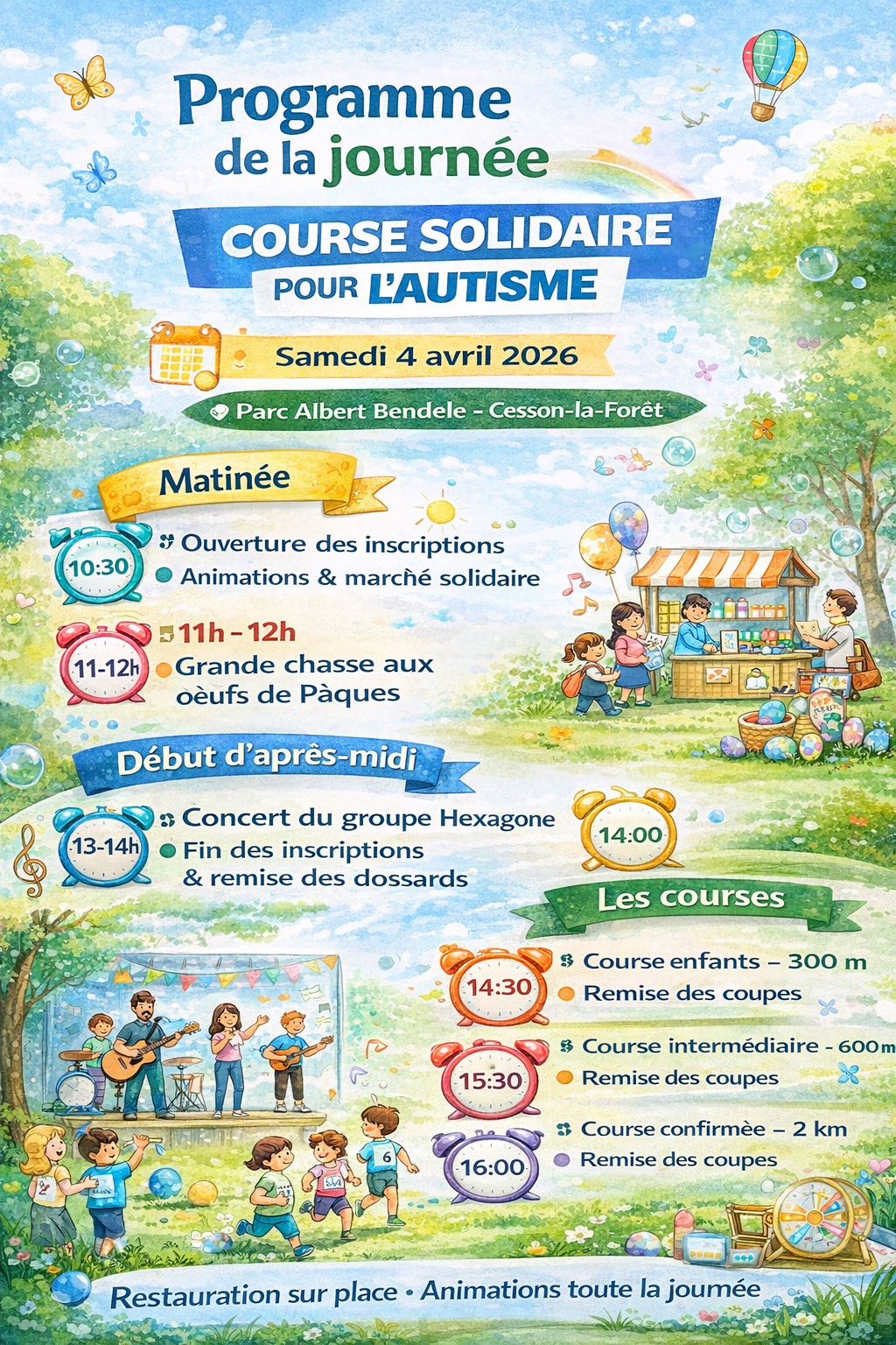 Course solidaire pour l'autisme 2