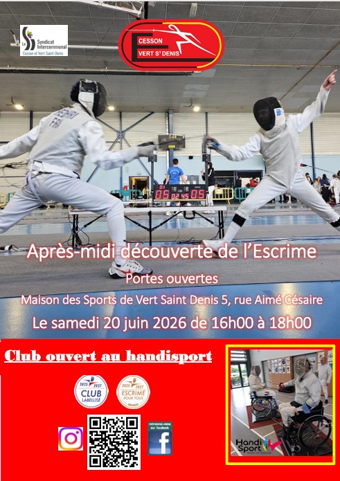 Découvrez l’escrime lors d’un après-midi exceptionnel ! 2