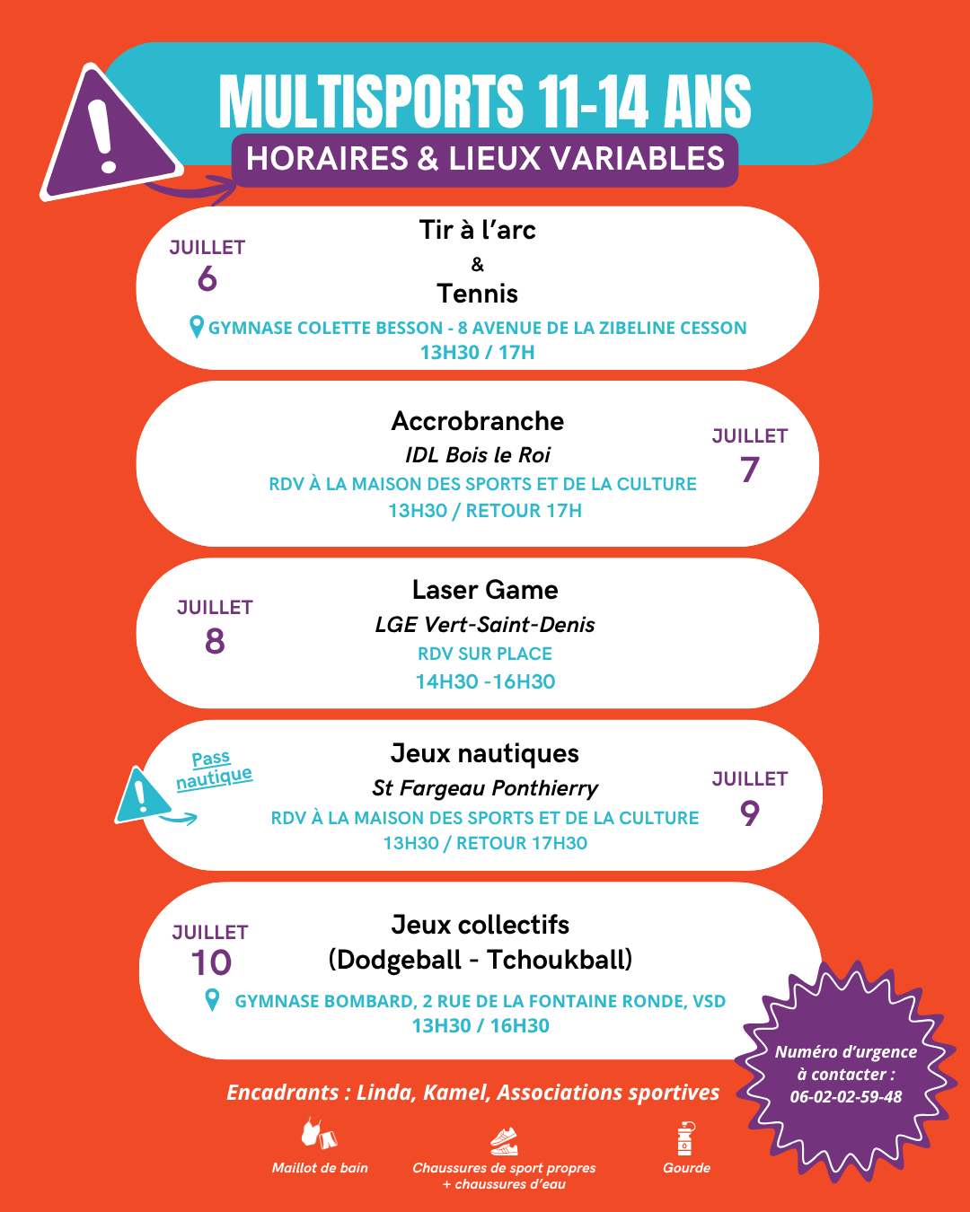 Cap sur les stages d’été ! 9