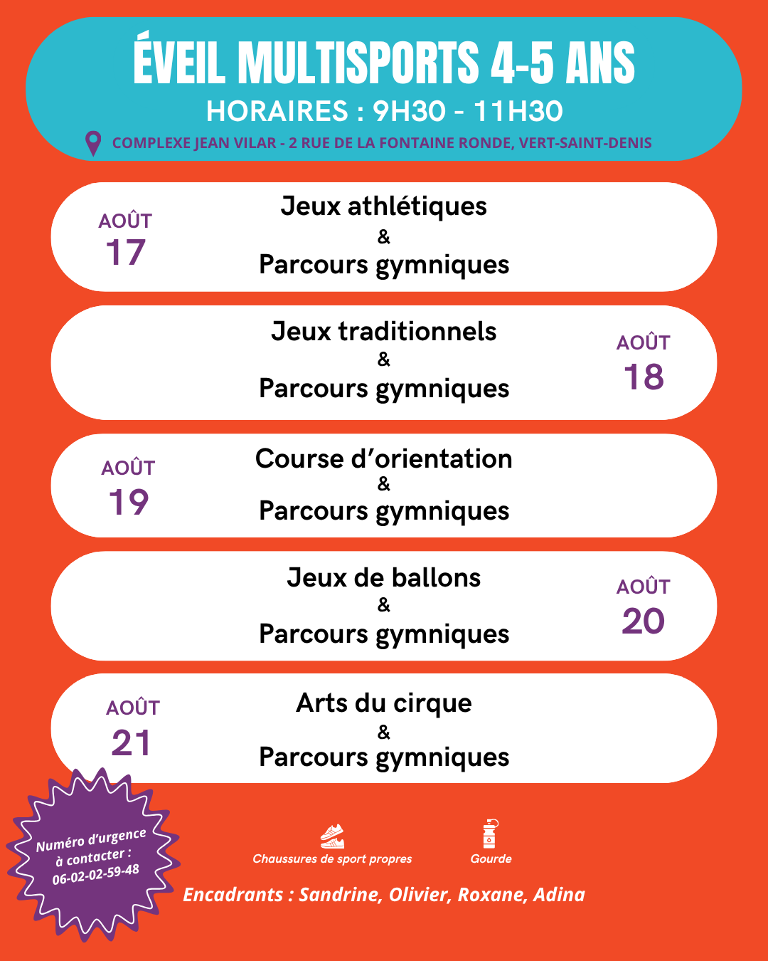 Cap sur les stages d’été ! 10