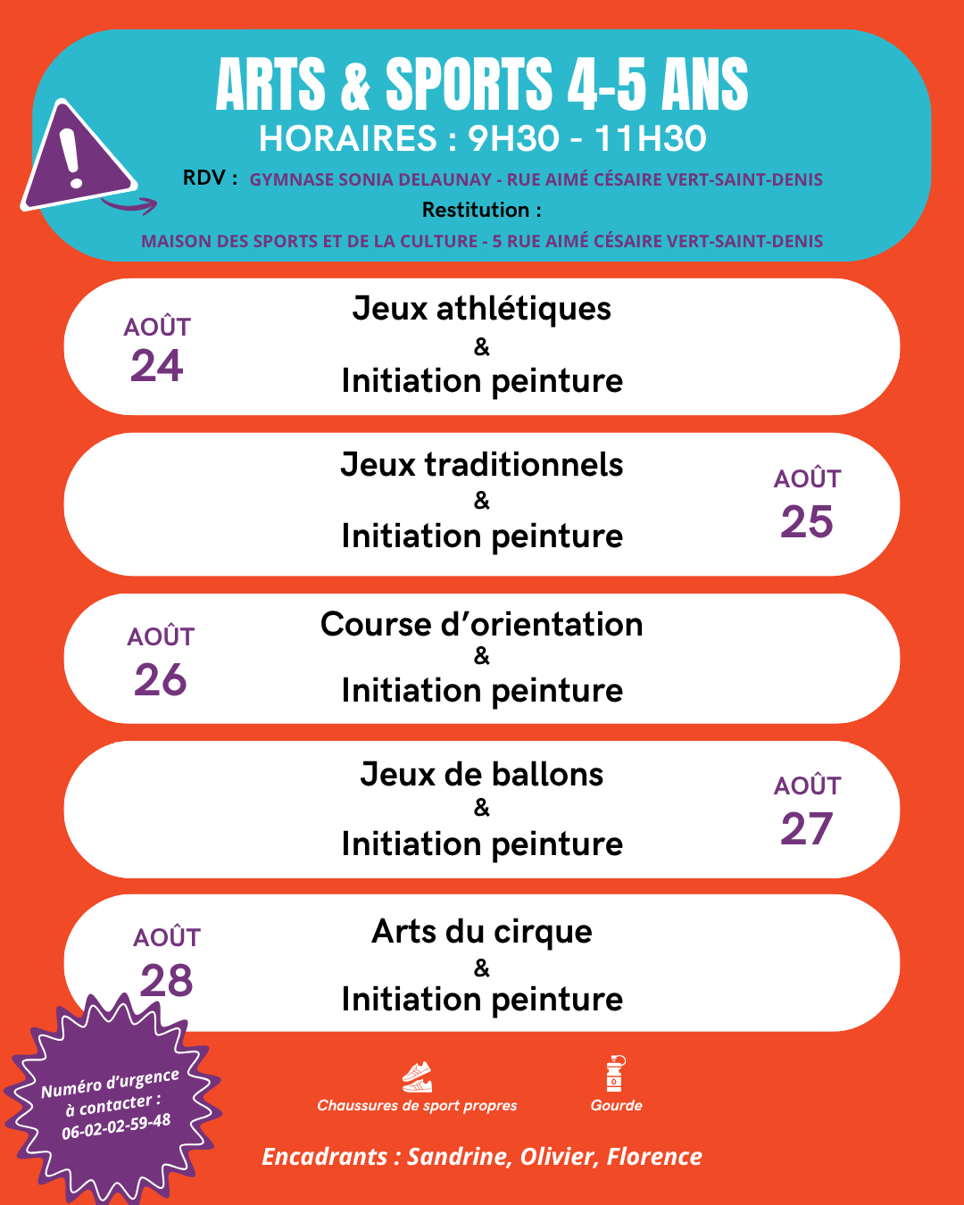 Cap sur les stages d’été ! 14