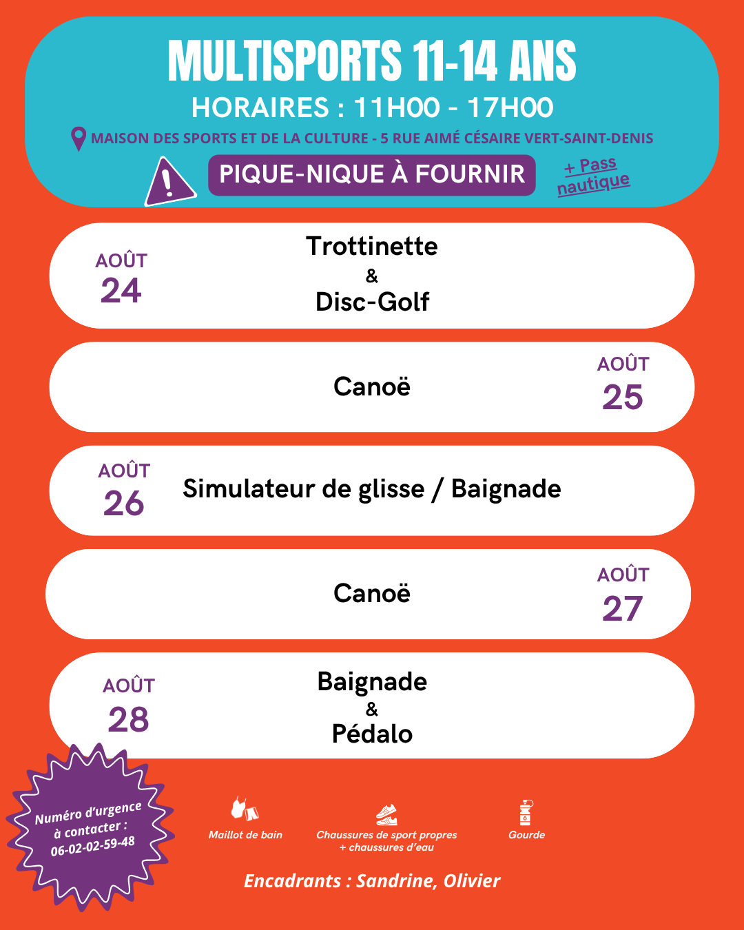 Cap sur les stages d’été ! 17