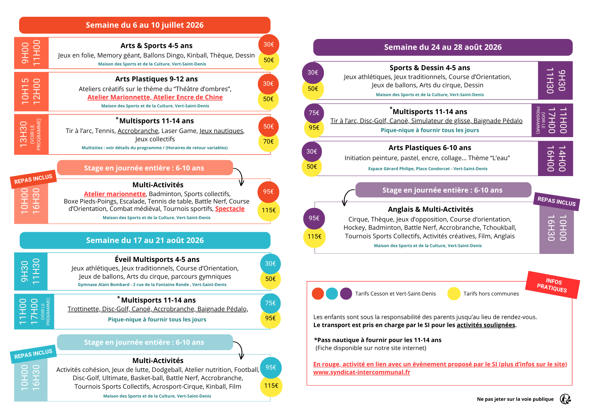 Cap sur les stages d’été ! 4