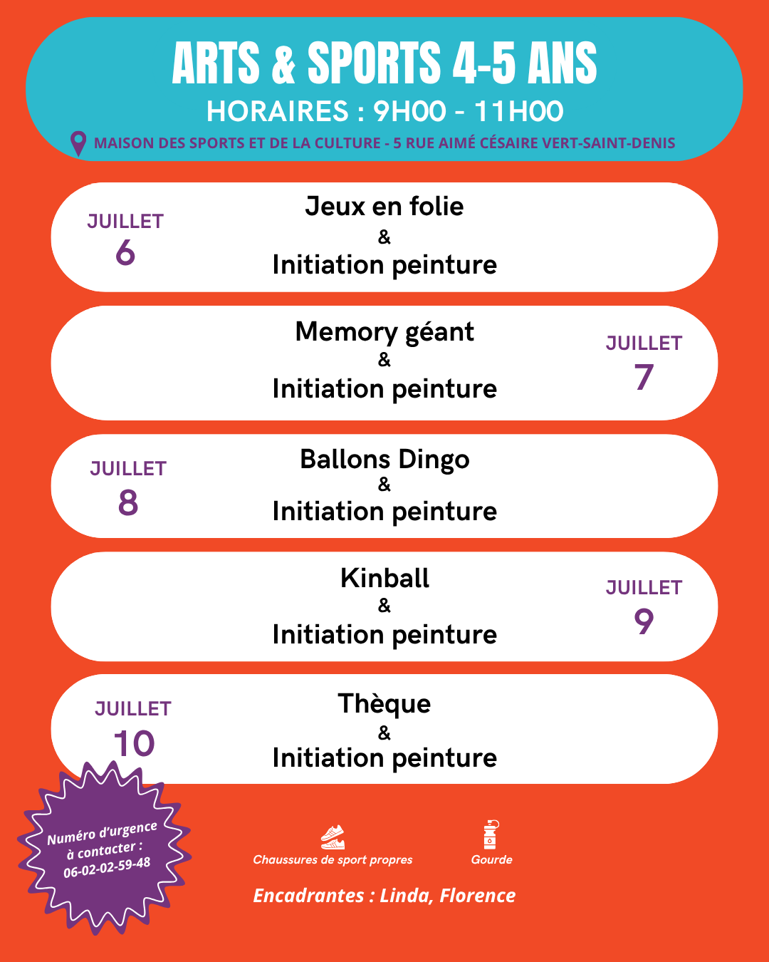 Cap sur les stages d’été ! 5
