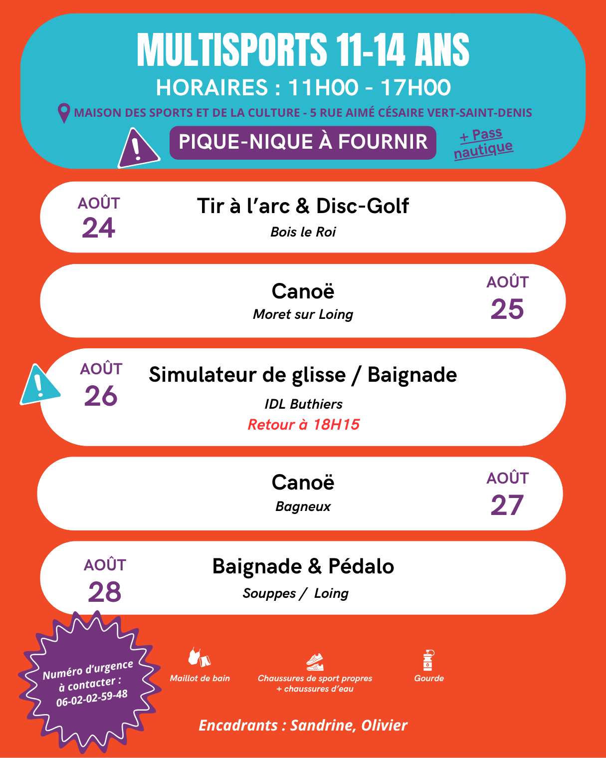 Cap sur les stages d’été ! 17