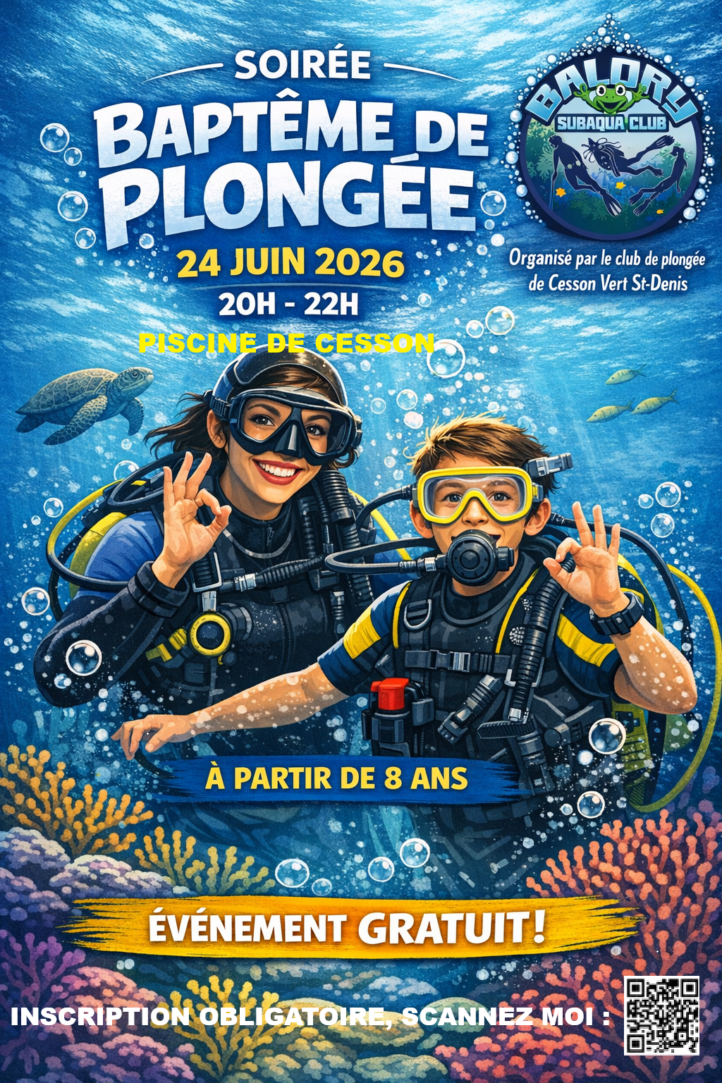 Baptême de plongée : Gratuit 1