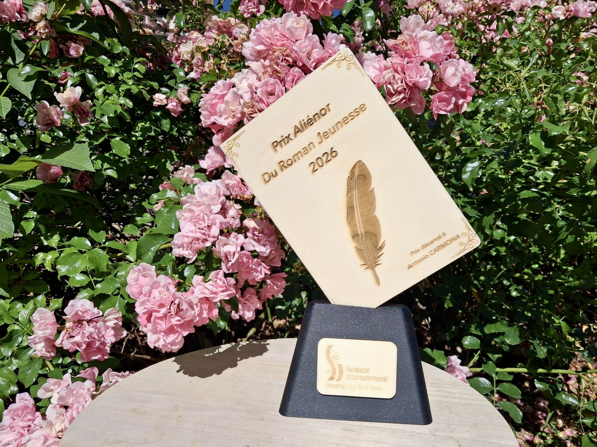 Antonio Carmona remporte la deuxième édition du Prix Aliénor 2