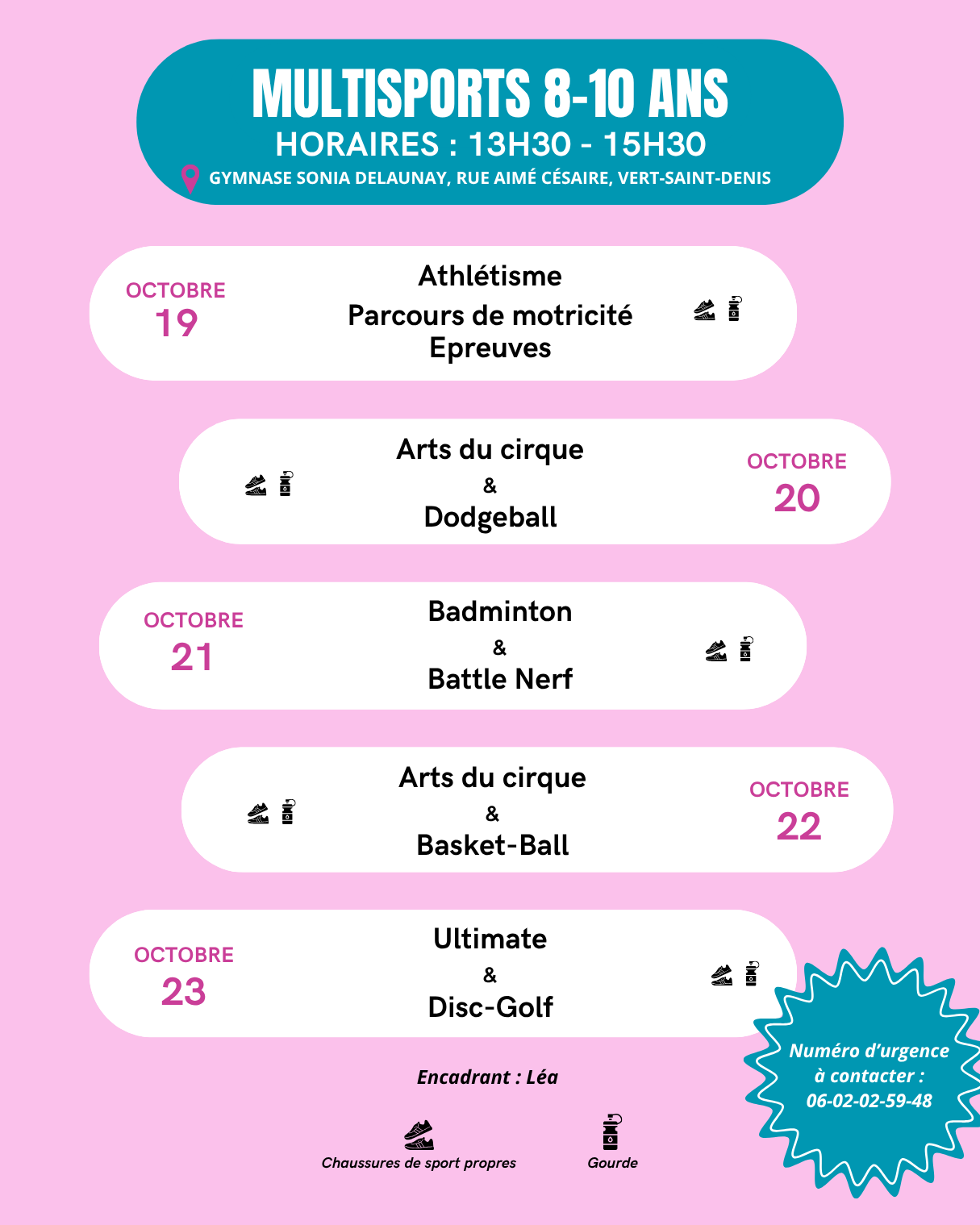 Les stages reviennent déjà !! 10
