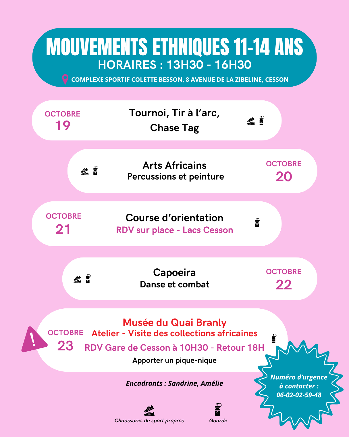 Les stages reviennent déjà !! 11