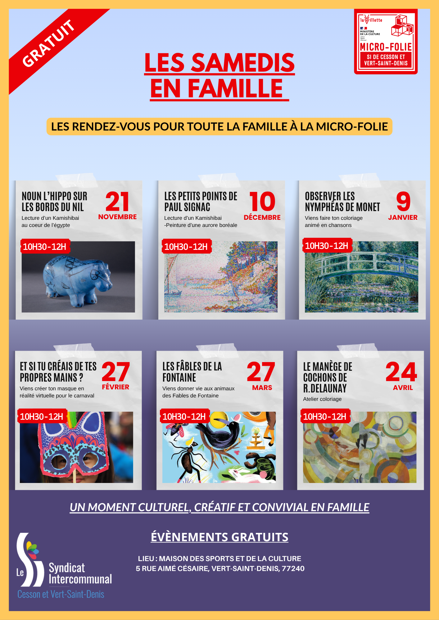LES SAMEDIS EN FAMILLE 2