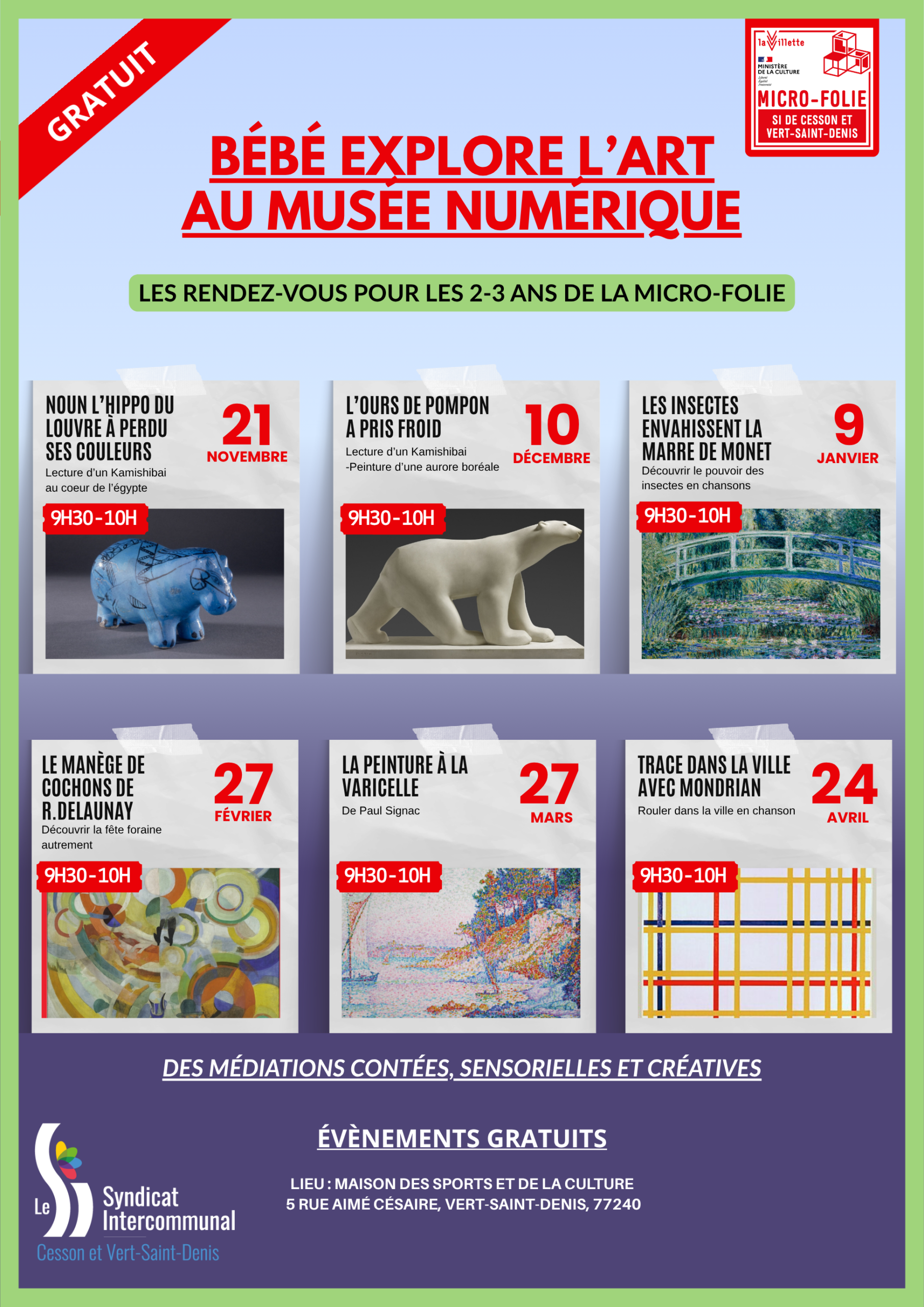 BÉBÉ EXPLORE L'ART ! 2